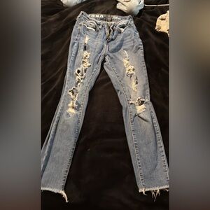 S.O.N.G. Distressed Blue Women's Jeans